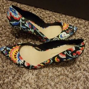 Loeffler Randall Floral Heels